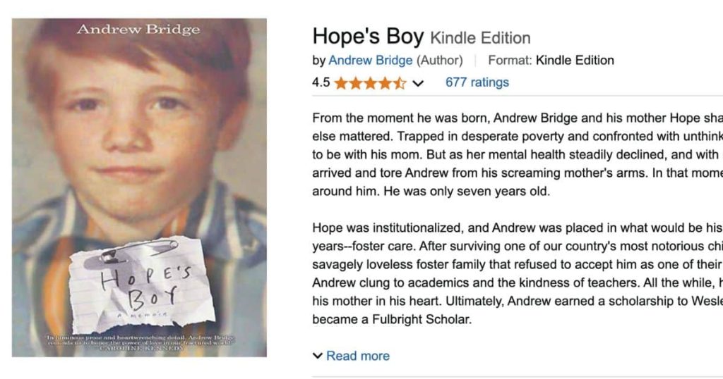 Hope’s Boy by Andrew Bridge