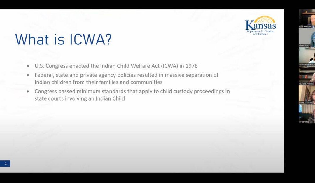 ICWA for CASA Volunteers in Kansas